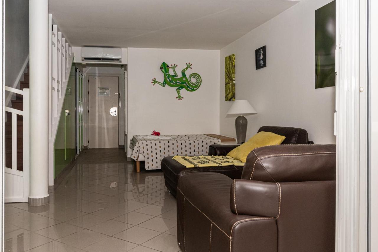 Studio En Duplex , Face A La Mer Le Gosier  Kültér fotó