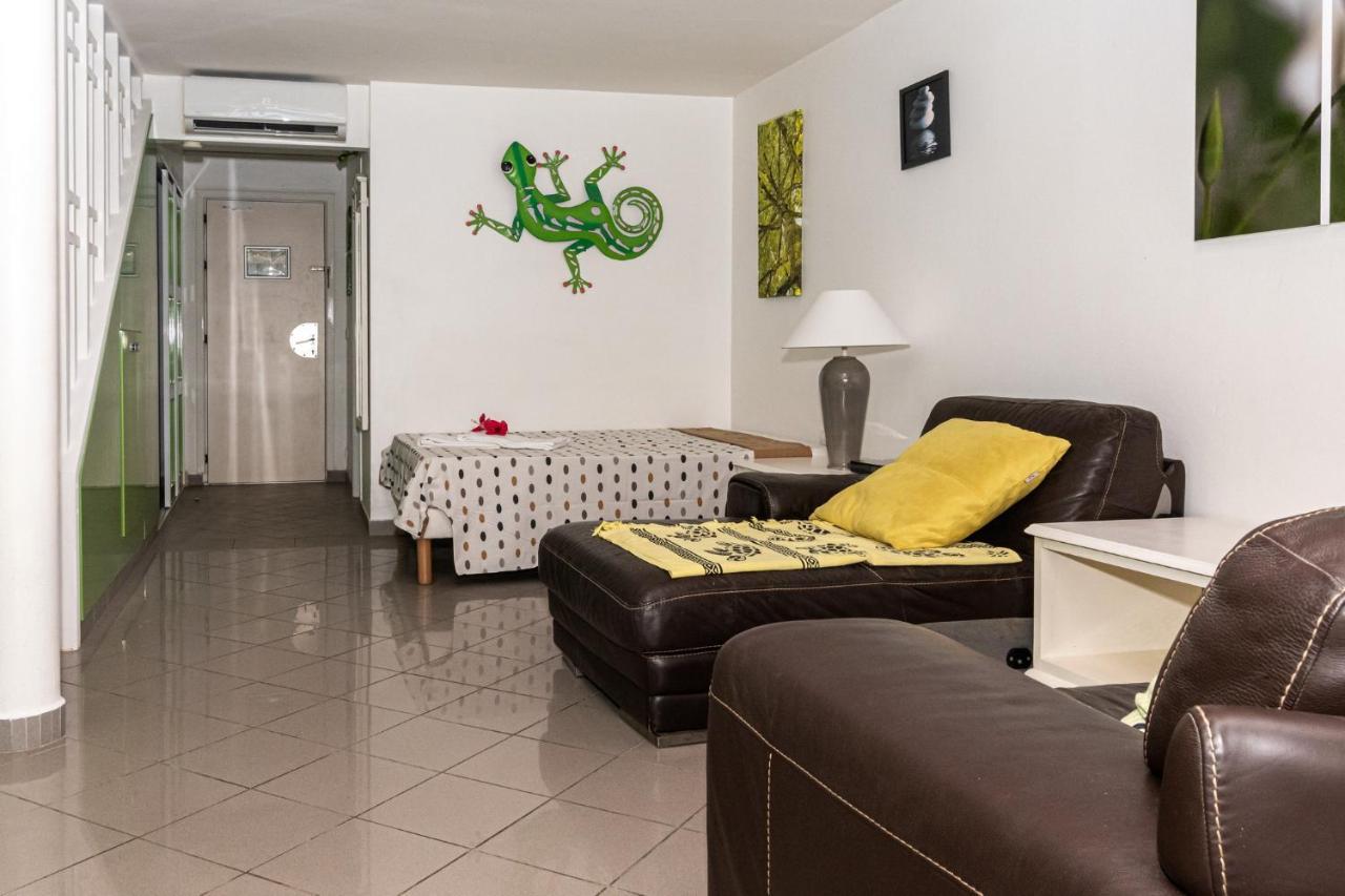 Studio En Duplex , Face A La Mer Le Gosier  Kültér fotó